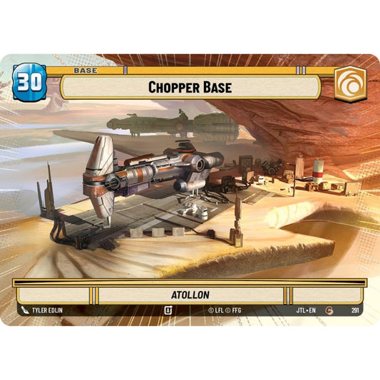 Chopper Base, C, JTL 291) Hyperspace, Star Wars Unlimited
