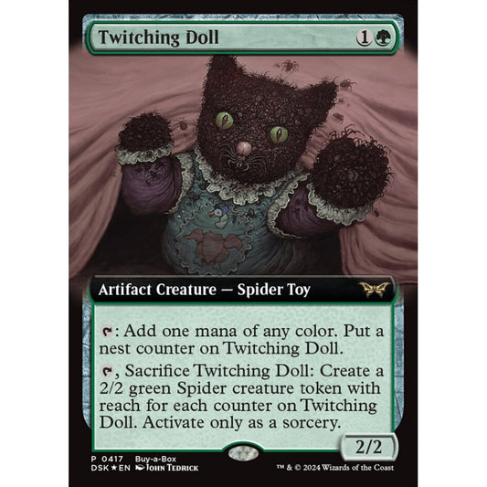 Twitching Doll, 417, rare, Magic: The Gathering, Duskmourn: House of Horror