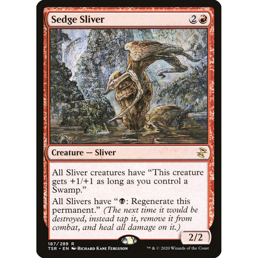 Sedge Sliver rare 187 Magic the Gathering Time Spiral Remastered