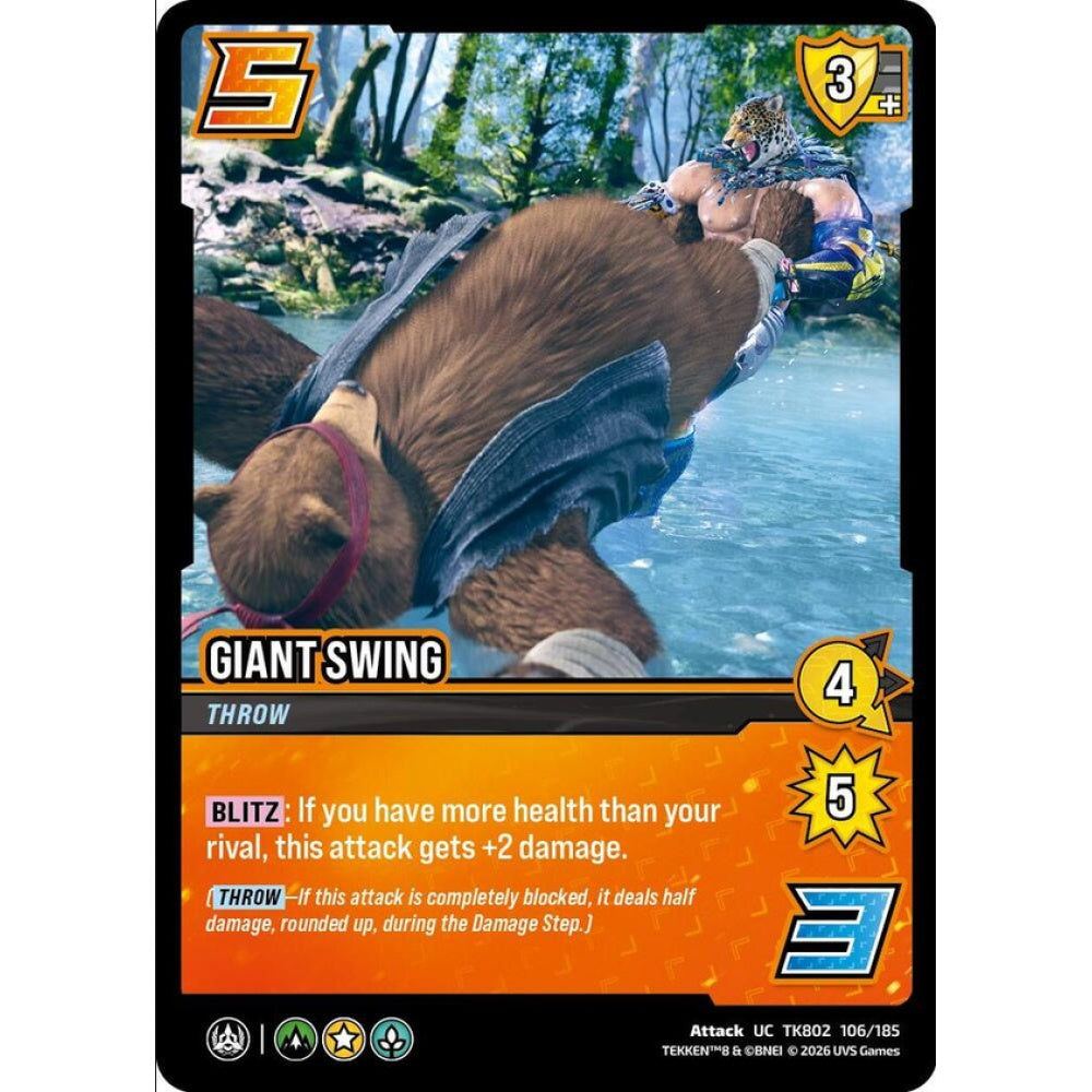 Giant Swing 106/185 TK802 Universus Tekken 8 Attack UC