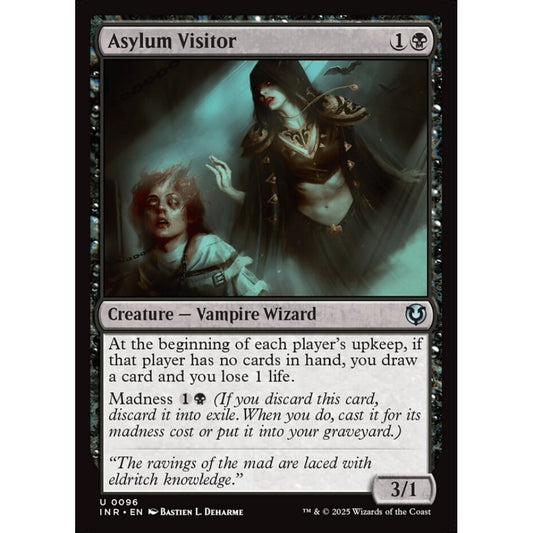 Asylum Visitor, 96, uncommon, Magic: The Gathering, Innistrad Remastered