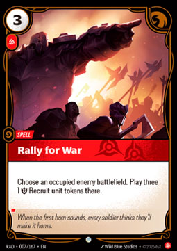 Rally for War