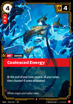 Coalesced Energy