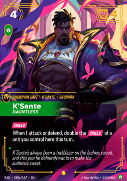 K'Sante, Dauntless (V.2 - Showcase)