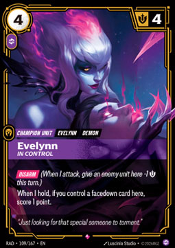 Evelynn, In Control (V.1 - Rare)