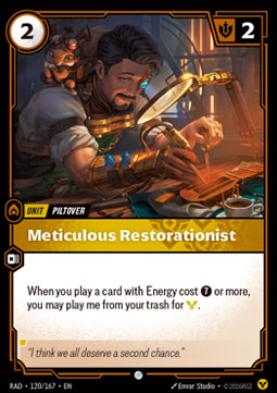 Meticulous Restorationist