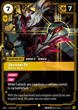 Jarvan IV, Royal Heir (V.2 - Showcase)