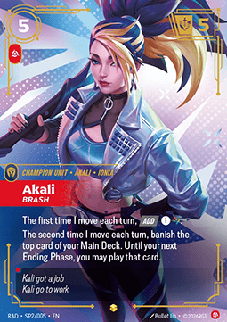 Akali, Brash
