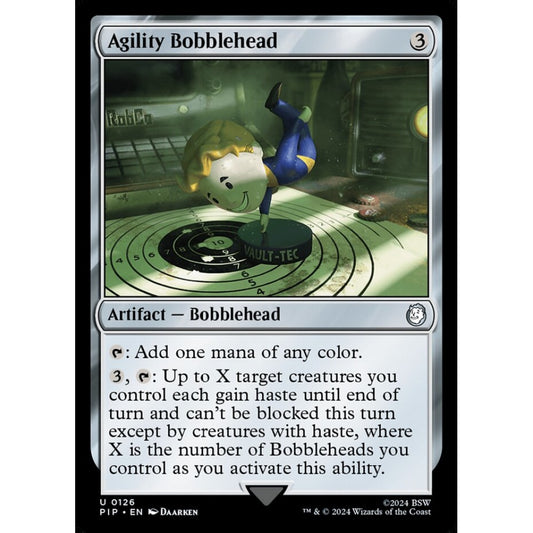 Agility Bobblehead uncommon 126 Magic the Gathering Fallout