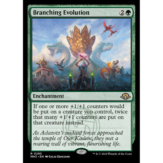 Branching Evolution, 285, rare, Magic: The Gathering, Modern Horizons 3