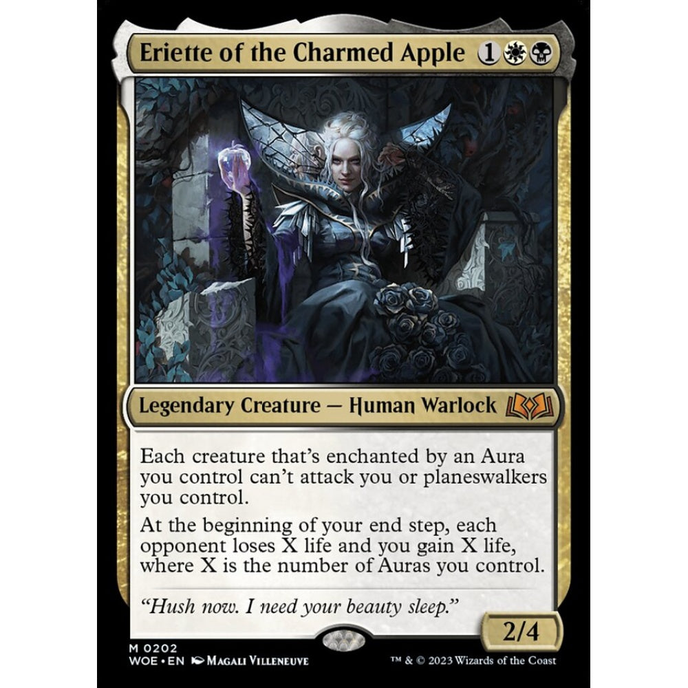 Eriette of the Charmed Apple, mythic, 202, Magic the Gathering, Wilds of Eldraine