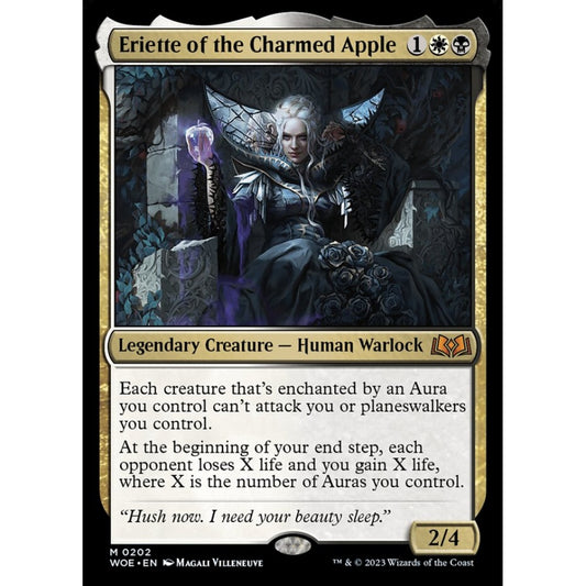 Eriette of the Charmed Apple, mythic, 202, Magic the Gathering, Wilds of Eldraine