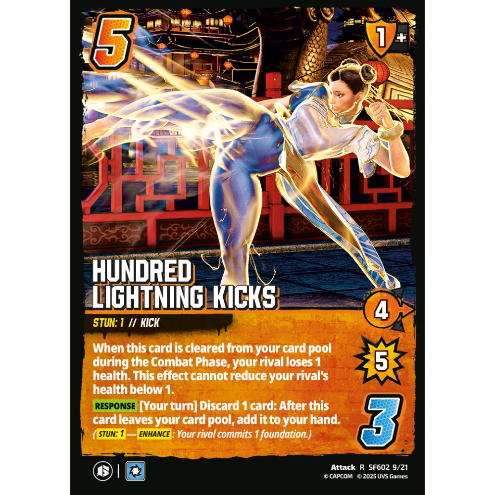 Hundred Lightning Kicks 9/21 SF602 Universus Street Fighter 6: Challanger Series Chun-Li&Jamie Attack R