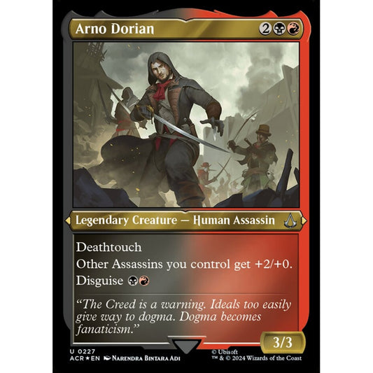 Arno Dorian uncommon 227 Magic the Gathering Assassin's Creed