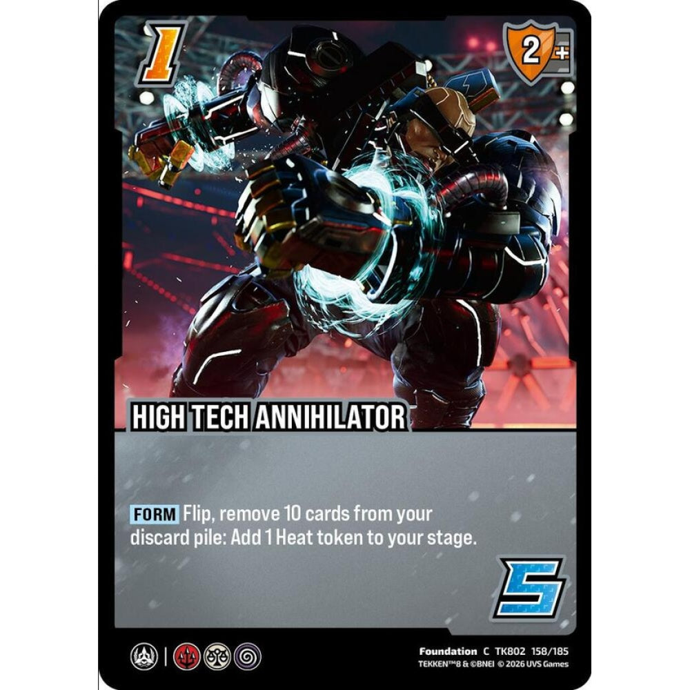 High Tech Annihilator 158/185 TK802 Universus Tekken 8 Foundation C