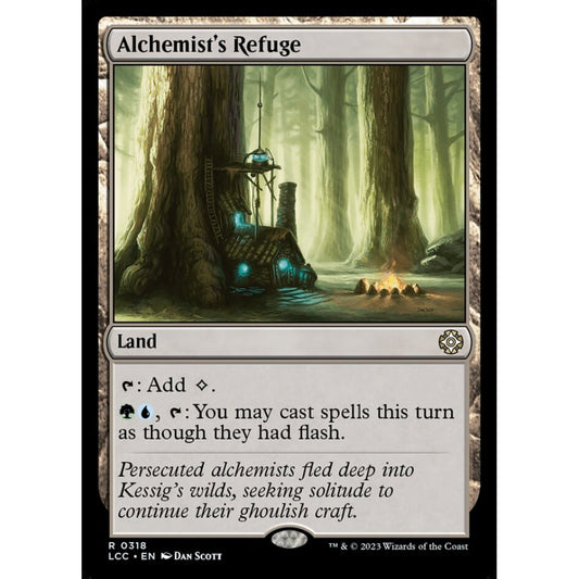 Alchemist's Refuge, rare, 318, Magic the Gathering, The Lost Caverns of Ixalan Commander