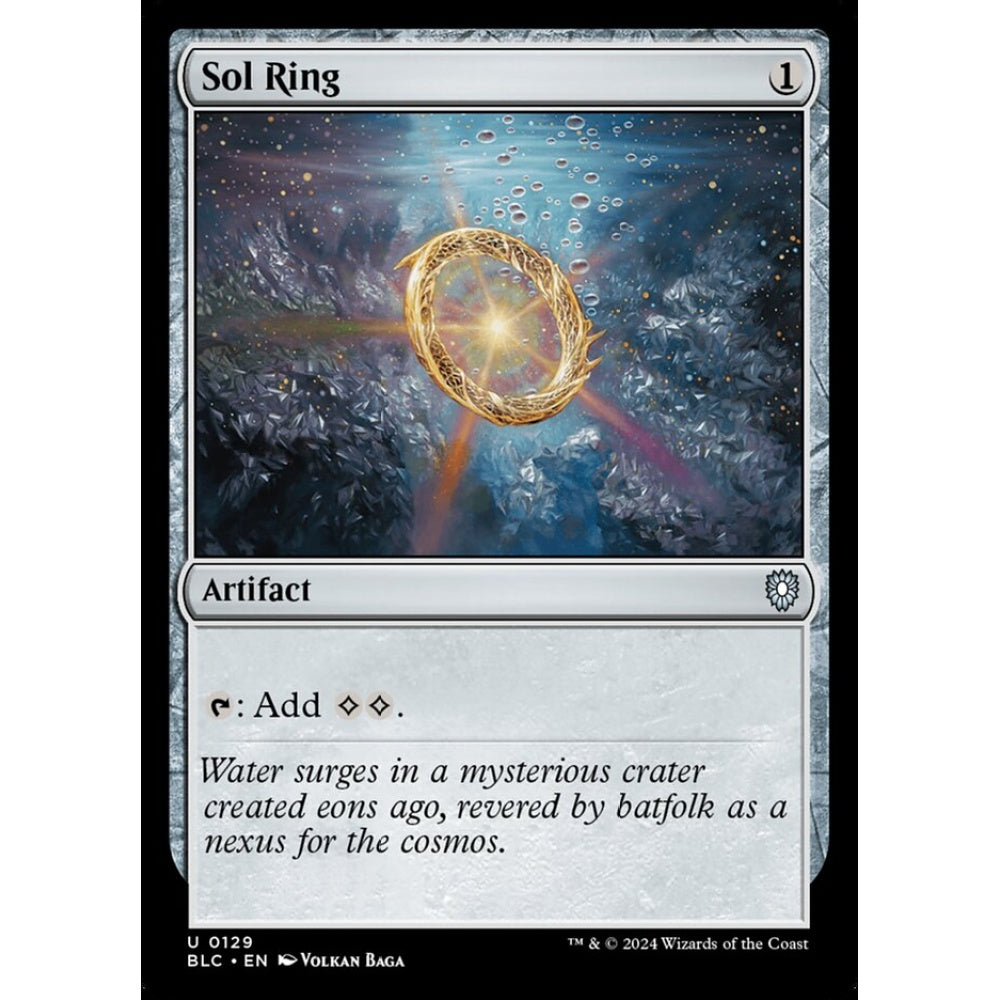 Sol Ring, 129, uncommon, Magic: The Gathering, Bloomburrow