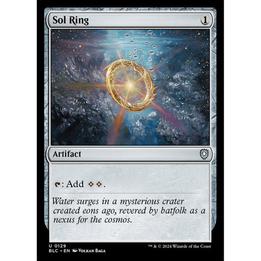 Sol Ring, 129, uncommon, Magic: The Gathering, Bloomburrow