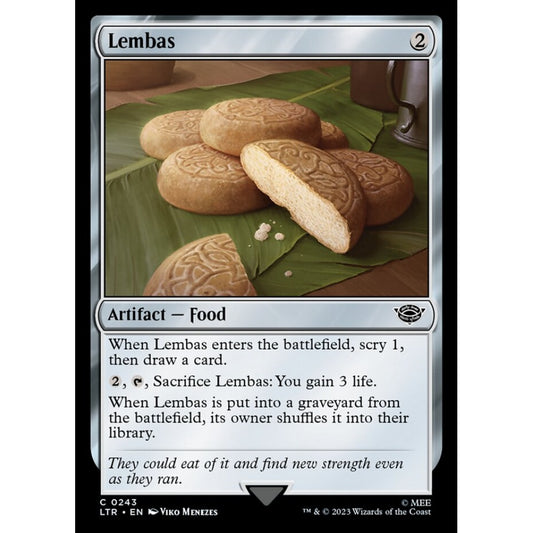 Lembas, common, 243, Magic the Gathering, The Lord of the Rings: Tales of Middle-earth