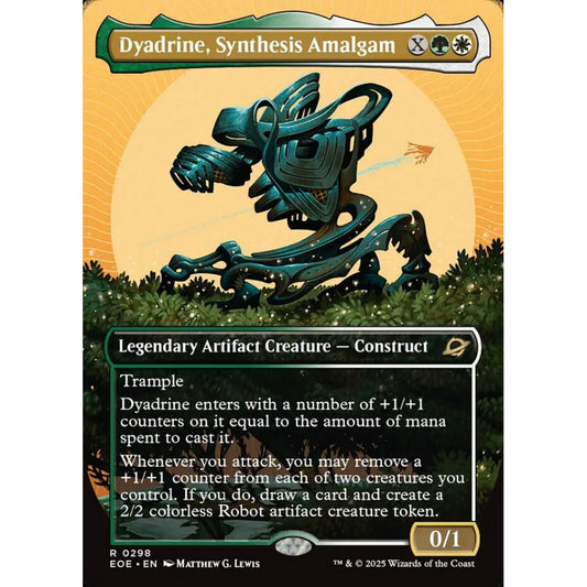 Dyadrine, Synthesis Amalgam rare 298 Magic the Gathering Edge of Eternities