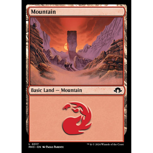 Mountain, 317, common, Magic: The Gathering, Modern Horizons 3