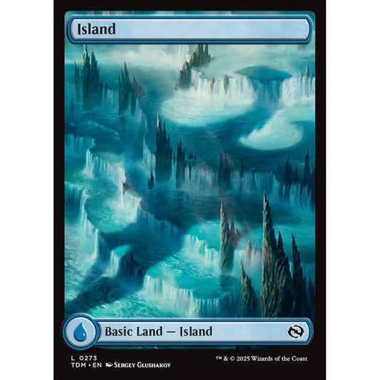 Island common 273 Magic the Gathering Tarkir: Dragonstorm