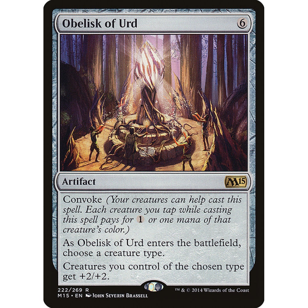 Obelisk of Urd rare 222 Magic the Gathering Magic 2015