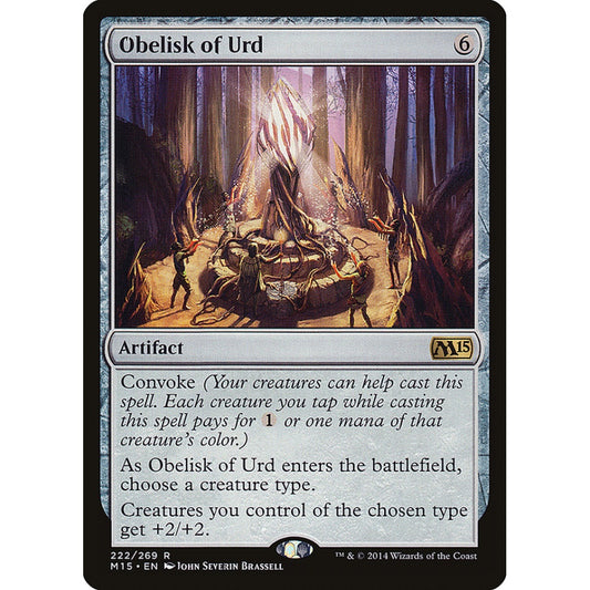 Obelisk of Urd rare 222 Magic the Gathering Magic 2015