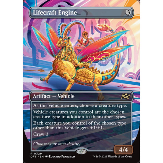 Lifecraft Engine, 329, rare, Magic: The Gathering, Aetherdrift