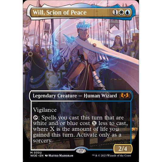 Will, Scion of Peace, mythic, 302, Magic the Gathering, Wilds of Eldraine