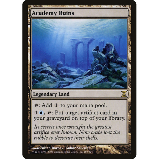Academy Ruins rare 269 Magic the Gathering Time Spiral