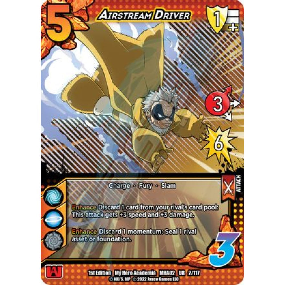 Airstream Driver, 2/117, UR, UniVersus, MHA02 Crimson Rampage