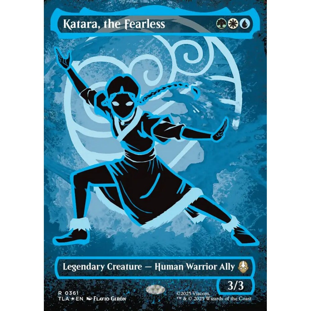 Katara, the Fearless rare 361 Magic the Gathering Avatar: The Last Airbender