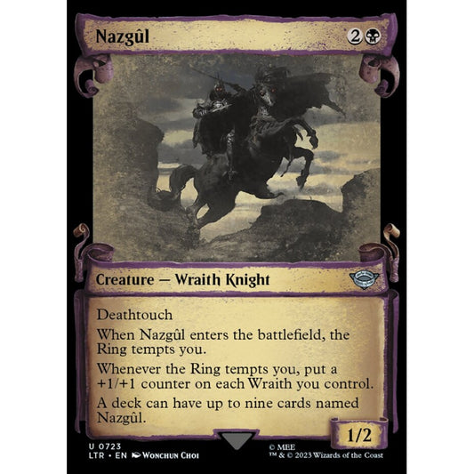Nazgûl, uncommon, 723, Magic the Gathering, The Lord of the Rings: Tales of Middle-earth