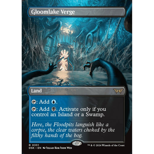 Gloomlake Verge, 331, rare, Magic: The Gathering, Duskmourn: House of Horror