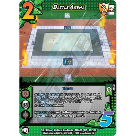 Battle Arena, 29/108, UC, UniVersus, MHA03 Heroes Clash
