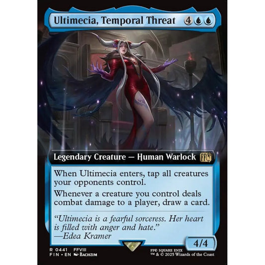 Ultimecia, Temporal Threat rare 441 Magic the Gathering Final Fantasy
