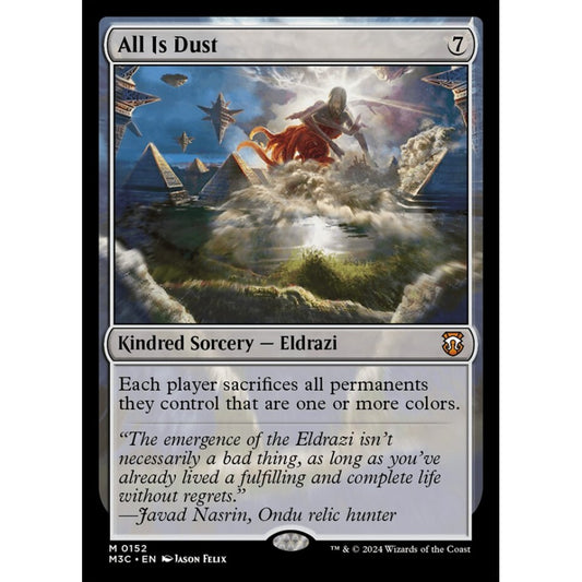 All Is Dust, 152, mythic, Magic: The Gathering, Modern Horizons 3