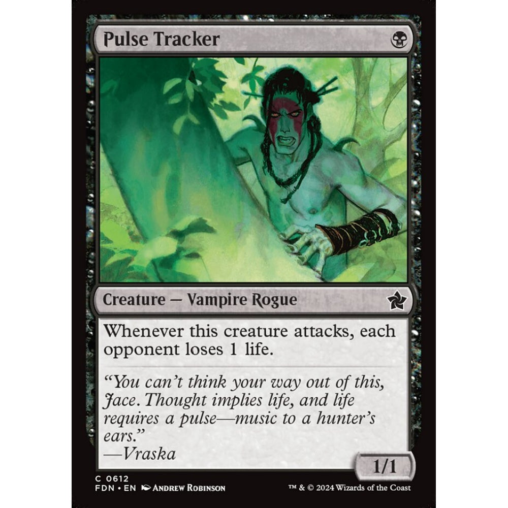Pulse Tracker, 612, common, Magic: The Gathering, Foundations