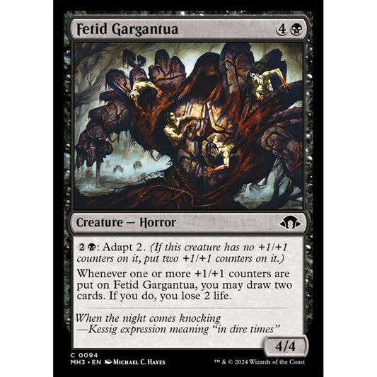 Fetid Gargantua, 94, common, Magic: The Gathering, Modern Horizons 3