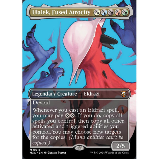 Ulalek, Fused Atrocity, 16, mythic, Magic: The Gathering, Modern Horizons 3