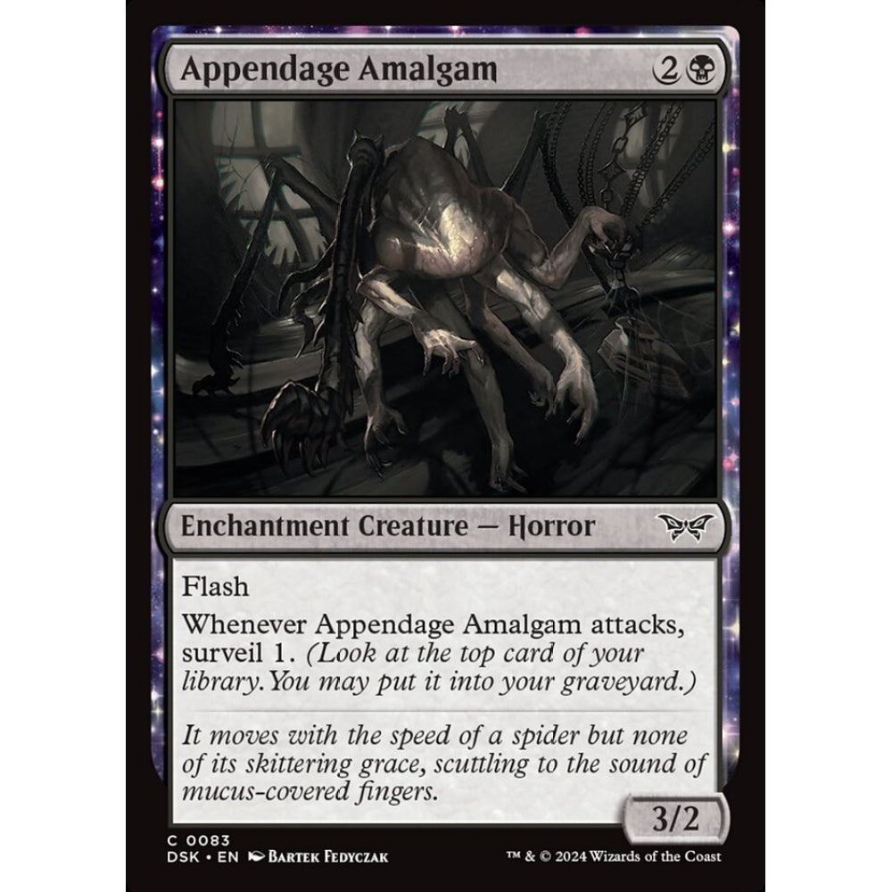 Appendage Amalgam, 83, common, Magic: The Gathering, Duskmourn: House of Horror