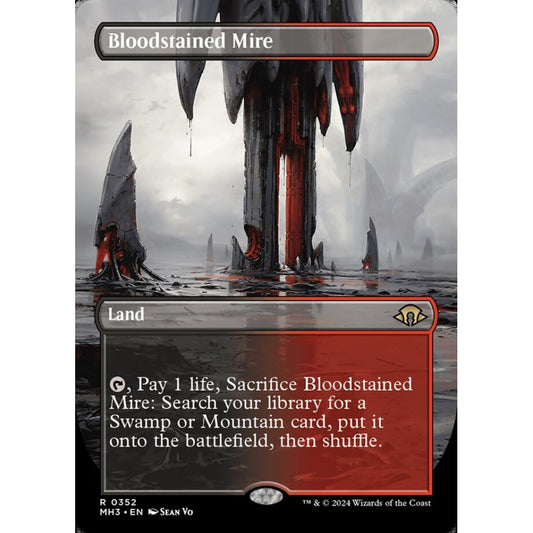 Bloodstained Mire, 352, rare, Magic: The Gathering, Modern Horizons 3