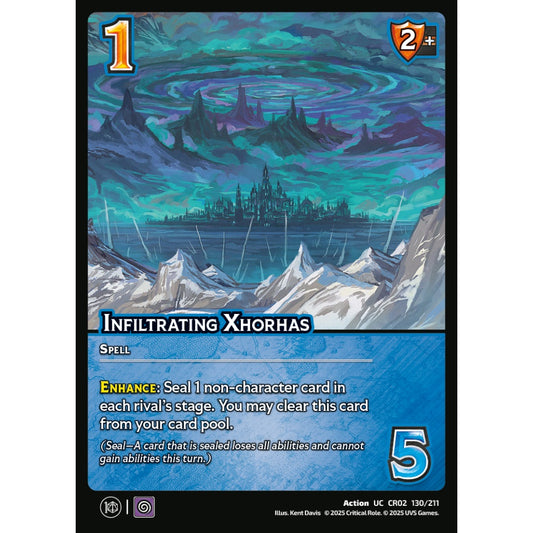 Infiltrating Xhorhas, 130/211, CR02, Universus, Critical Role: Heroes Of Exandria, Action, UC