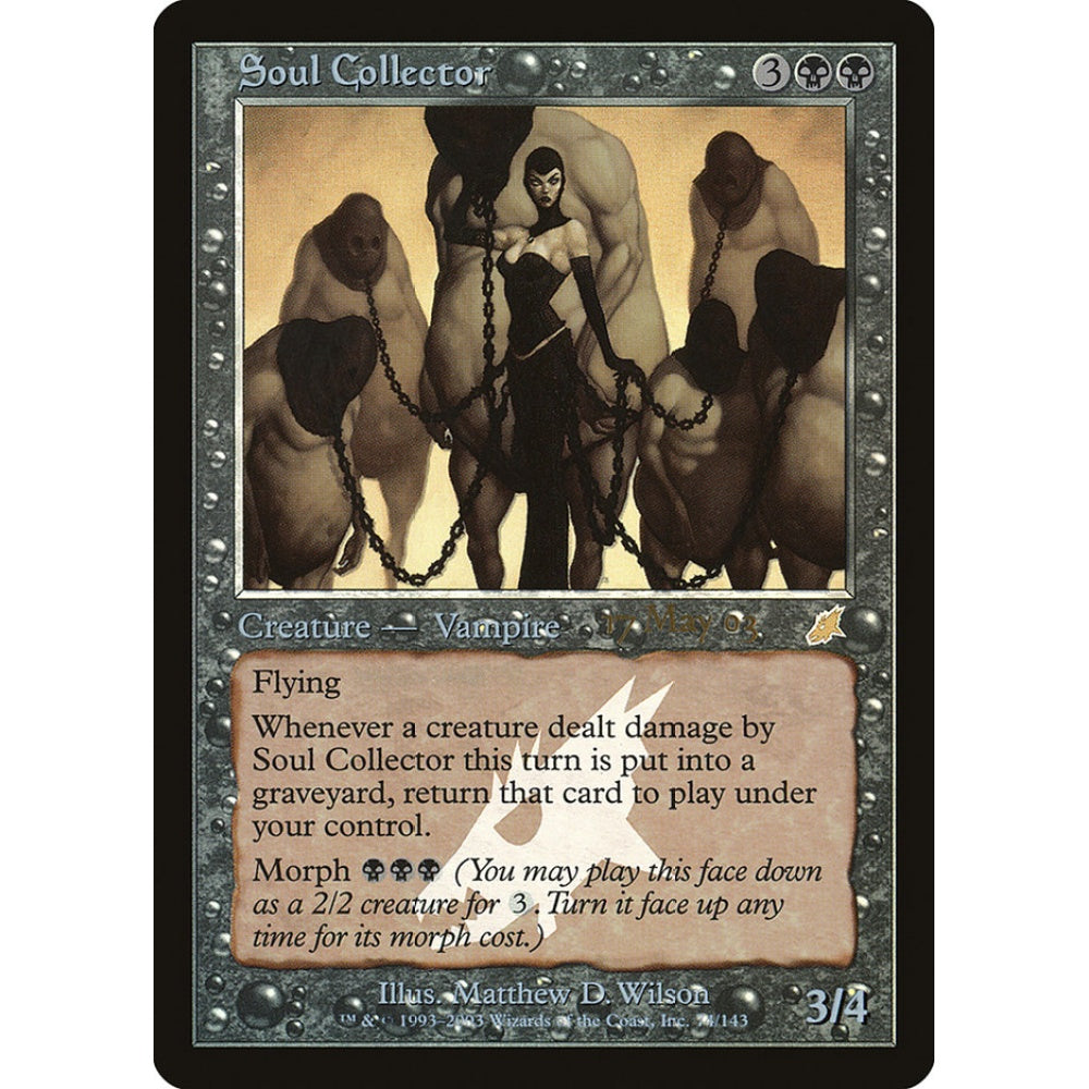 Soul Collector rare 74 Magic the Gathering Scourge Promos