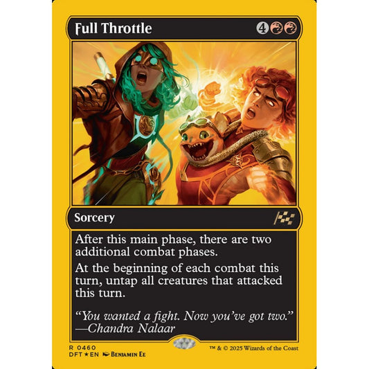 Full Throttle, 460, rare, Magic: The Gathering, Aetherdrift