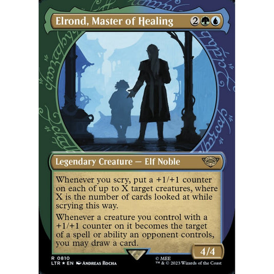 Elrond, Master of Healing, rare, 810, Magic the Gathering, The Lord of the Rings: Tales of Middle-earth