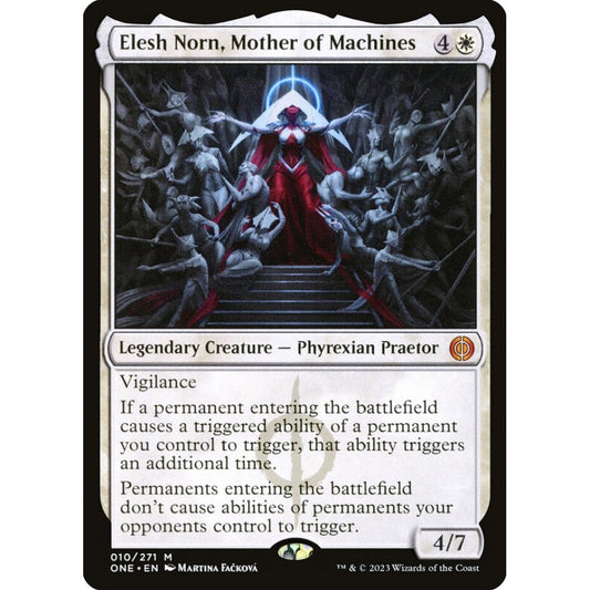 Elesh Norn, Mother of Machines, mythic, 10, Magic the Gathering, Phyrexia: All Will Be One