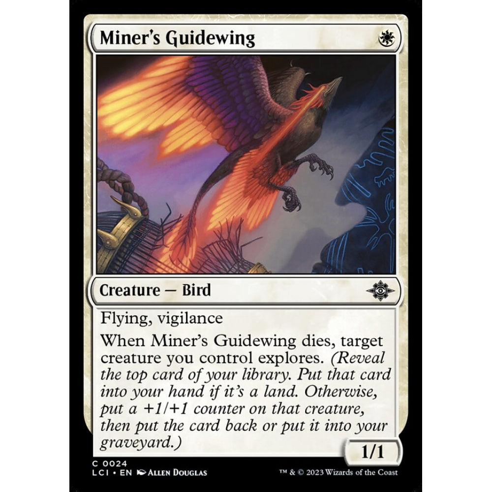 Miner's Guidewing common 24 Magic the Gathering The Lost Caverns of Ixalan