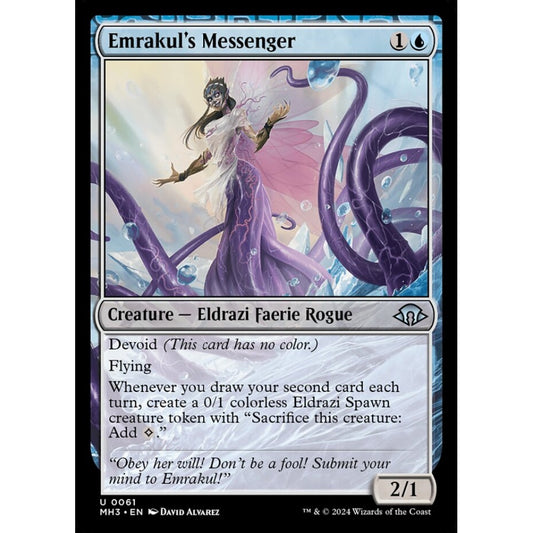 Emrakul's Messenger, 61, uncommon, Magic: The Gathering, Modern Horizons 3